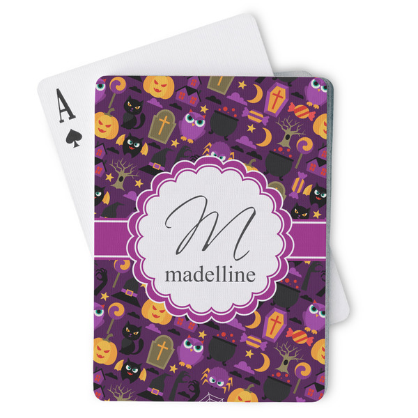 Custom Halloween Playing Cards (Personalized)