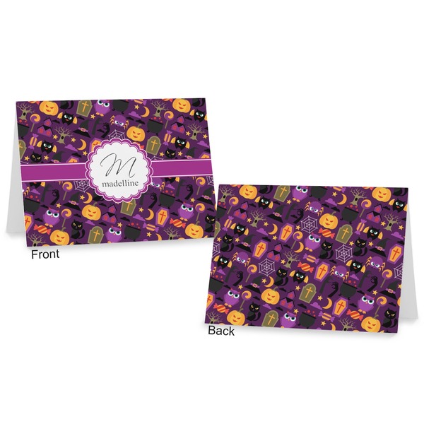 Halloween Postcard - Front and Back