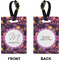 Halloween Rectangle Luggage Tag (Front + Back)