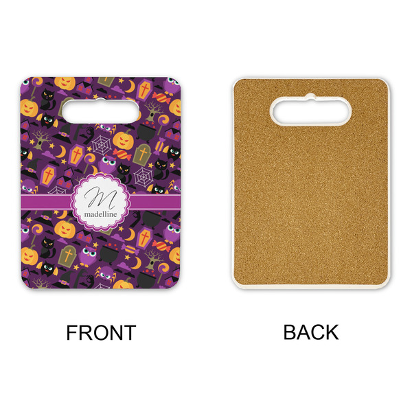 Halloween Rectangle Trivet with Handle - APPROVAL