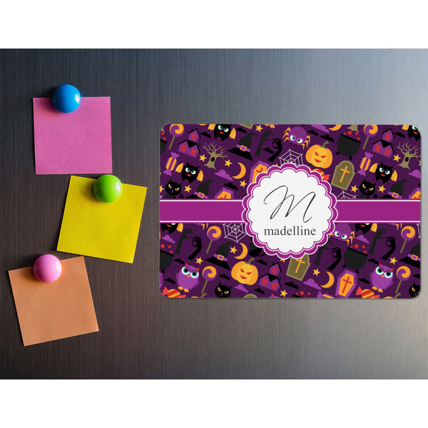 Halloween Rectangular Fridge Magnet - LIFESTYLE