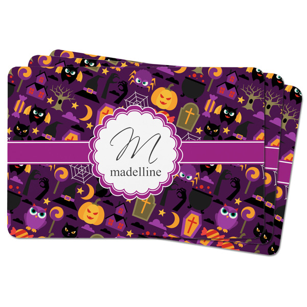 Halloween Rectangular Fridge Magnet - THREE