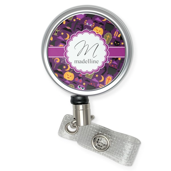 Custom Halloween Retractable Badge Reel (Personalized)