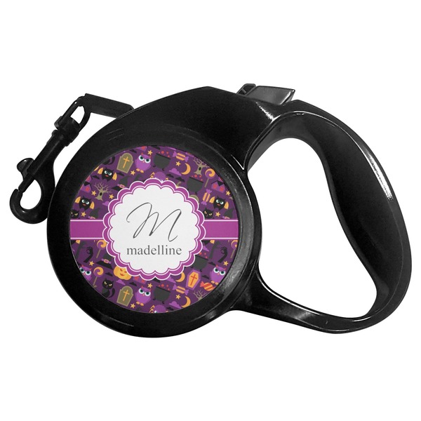 Custom Halloween Retractable Dog Leash - Large (Personalized)