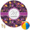 Halloween Round Beach Towel (Personalized)