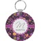 Halloween Round Plastic Keychain (Personalized)