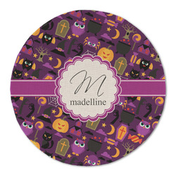 Halloween Round Linen Placemat (Personalized)