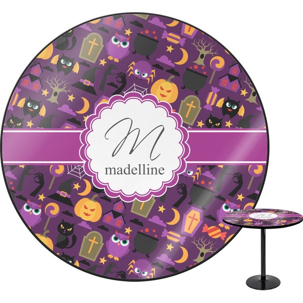 Custom Halloween Round Table (Personalized)
