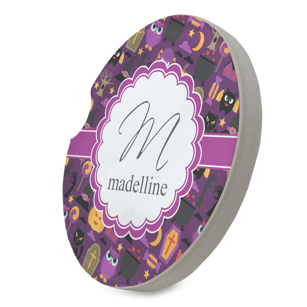 Halloween Sandstone Car Coaster - STANDING ANGLE