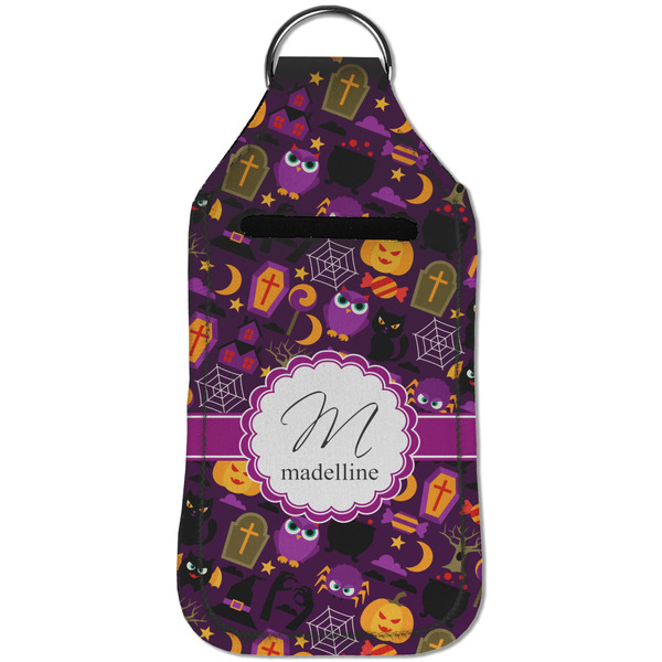 Halloween Sanitizer Holder Keychain - Large (Front)