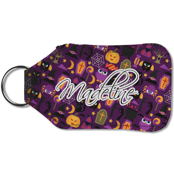 Halloween Sanitizer Holder Keychain - Small (Back)