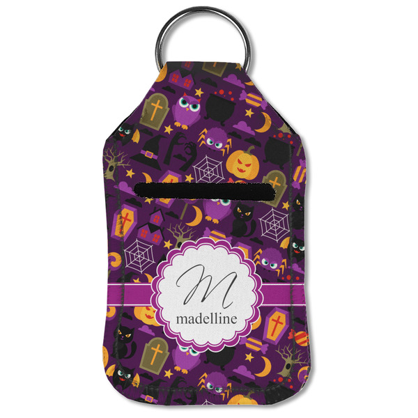 Halloween Sanitizer Holder Keychain - Small (Front Flat)