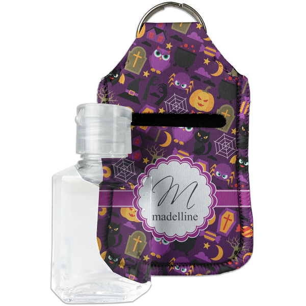 Custom Halloween Hand Sanitizer & Keychain Holder - Small (Personalized)