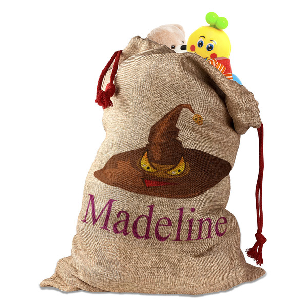 Halloween Santa Bag - Front (stuffed w toys) PARENT