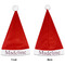 Halloween Santa Hats - Front and Back (Double Sided Print) APPROVAL