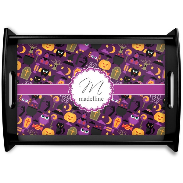 Custom Halloween Wooden Tray (Personalized)