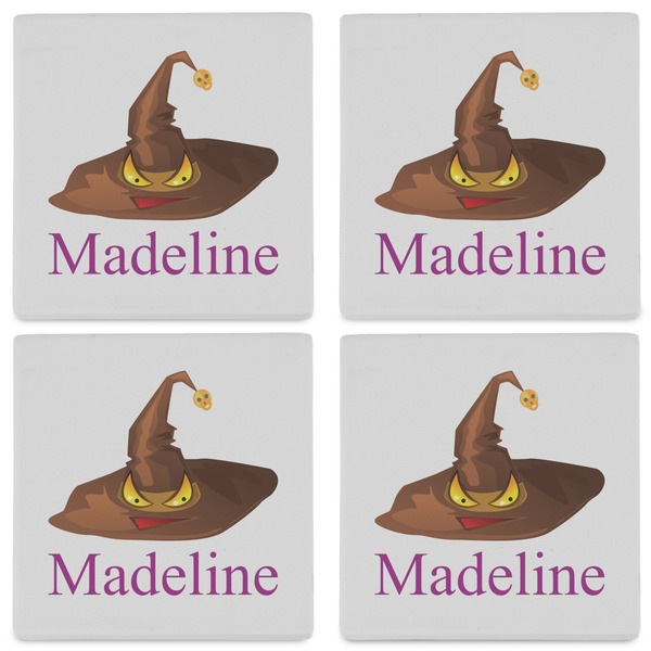 Halloween Set of 4 Sandstone Coasters - See All 4 View