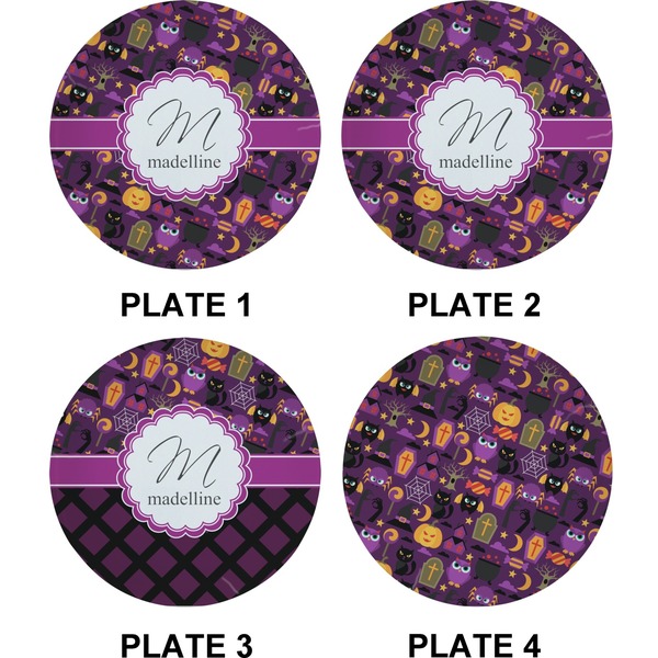 Halloween Set of Appetizer / Dessert Plates (Approval)