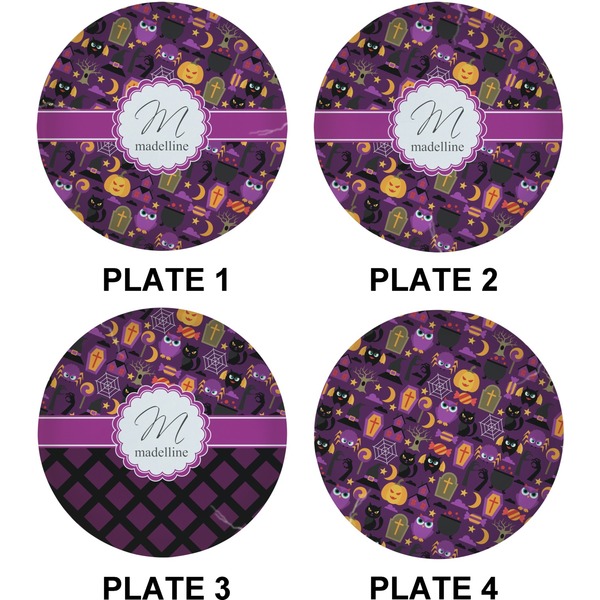Halloween Set of Lunch / Dinner Plates (Approval)