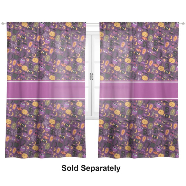 Halloween Sheer Curtains