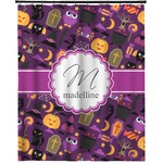 Halloween Extra Long Shower Curtain - 70"x84" (Personalized)