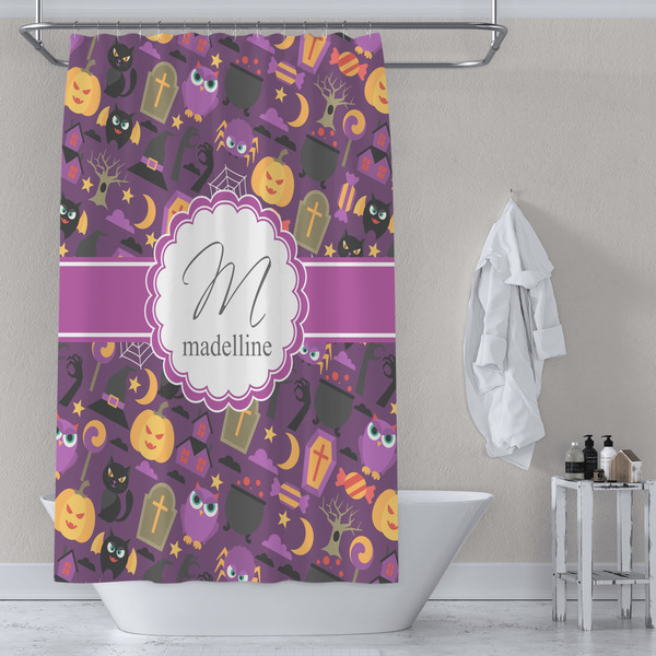 Halloween Shower Curtain Lifestyle