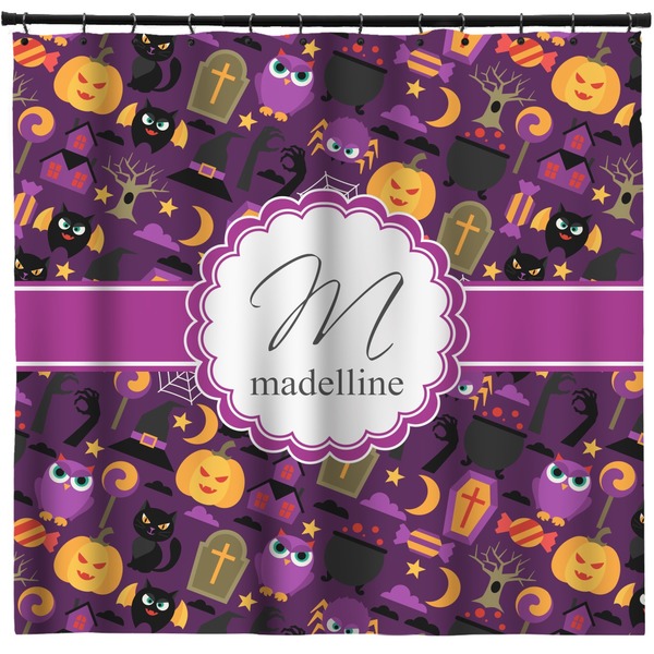 Custom Halloween Shower Curtain (Personalized)