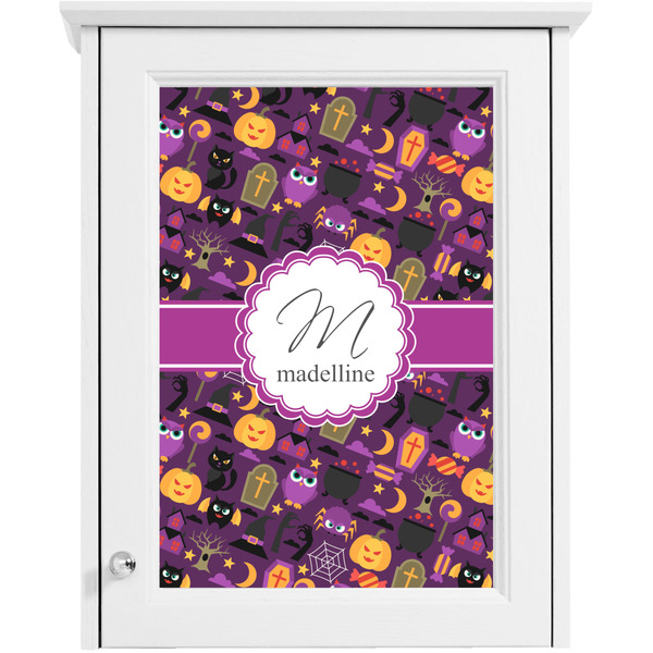 Halloween Single White Cabinet Decal