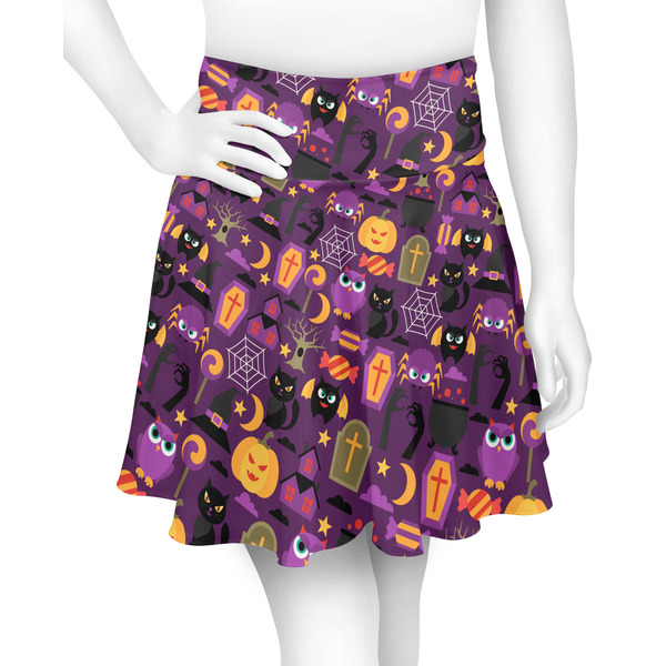 Custom Halloween Skater Skirt - Large