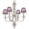 Halloween Small Chandelier Shade - LIFESTYLE (on chandelier)