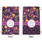 Halloween Small Laundry Bag - Front & Back View