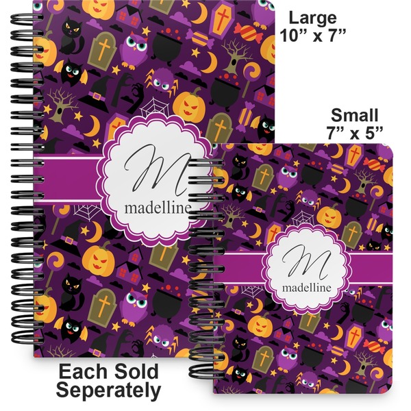 Halloween Spiral Journal - Comparison