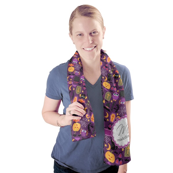 Halloween Sport Towel - Exercise use - Model