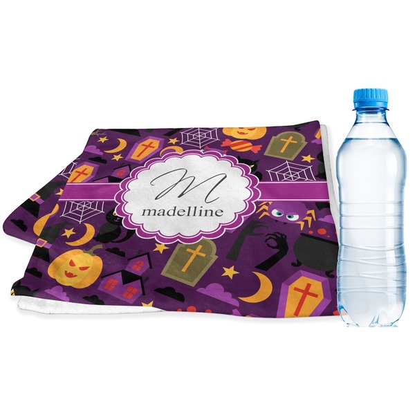 Custom Halloween Sports & Fitness Towel (Personalized)