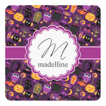 Halloween Square Decal (Personalized)