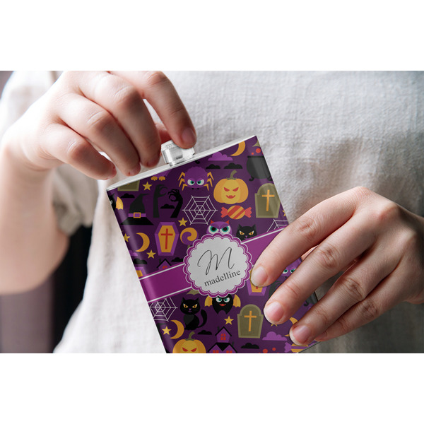 Halloween Stainless Steel Flask - LIFESTYLE 1