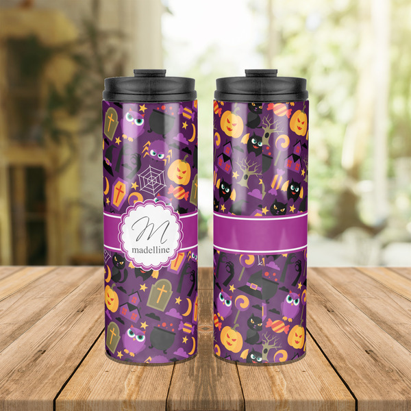 Halloween Stainless Steel Tumbler - Lifestyle