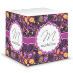 Halloween Sticky Note Cube (Personalized)