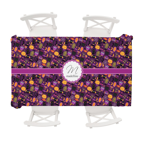 Custom Halloween Tablecloth - 58"x102" (Personalized)