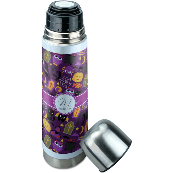 Halloween Thermos - Lid Off
