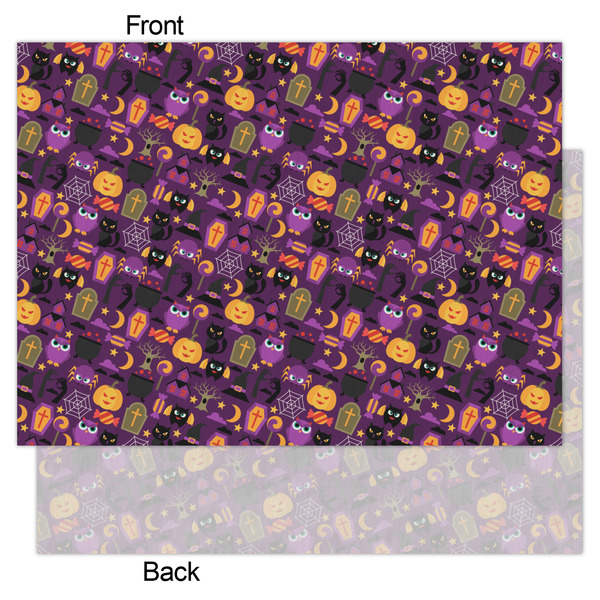 Halloween Tissue Paper - Lightweight - Large - Front & Back