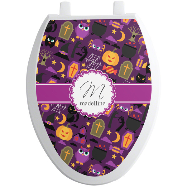 Halloween Toilet Seat Decal (Personalized)