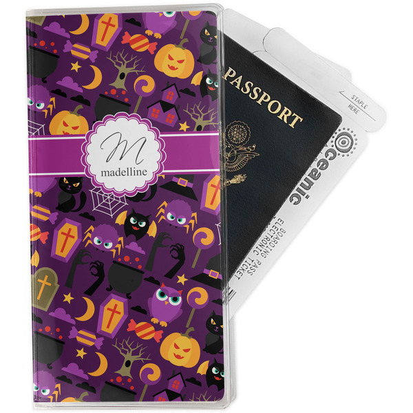 Custom Halloween Travel Document Holder