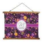 Halloween Wall Hanging Tapestry - Wide (Personalized)
