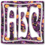 Halloween Monogram Decal - Small (Personalized)