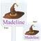 Halloween White Plastic Stir Stick - Double Sided - Approval