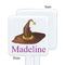 Halloween White Plastic Stir Stick - Single Sided - Square - Approval