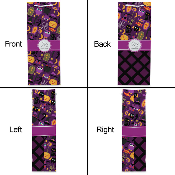 Halloween Wine Gift Bag - Gloss - Approval