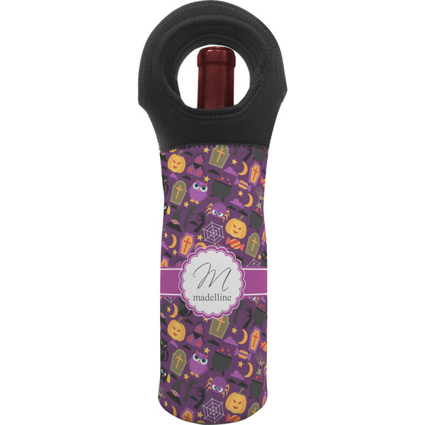 Custom Halloween Wine Tote Bag (Personalized)