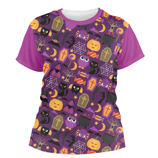 Custom Halloween Women's Crew T-Shirt - Small